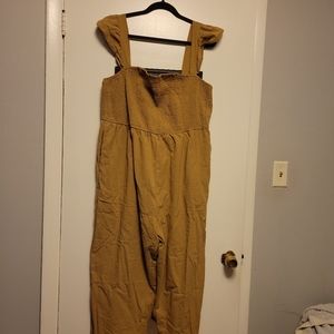 Mustard yellow jumpsuit